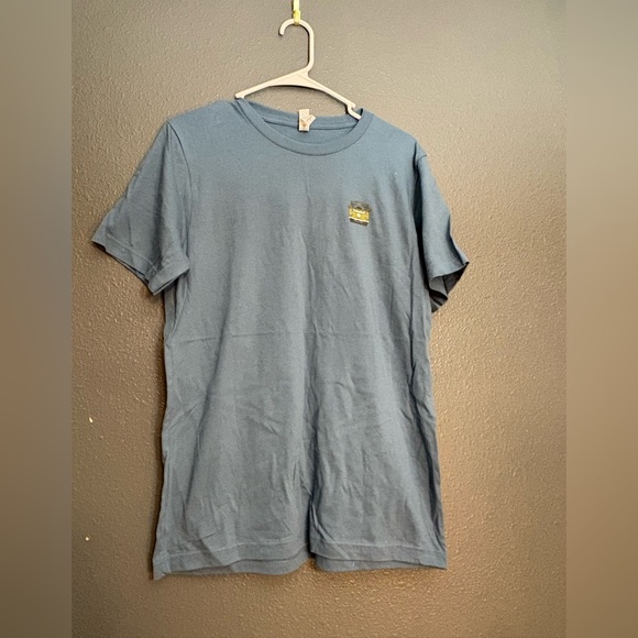 Blue Graphic T-Shirt with Van Design - Picture 3 of 4